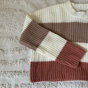 sincerely jules “neapolitan” knit sweater